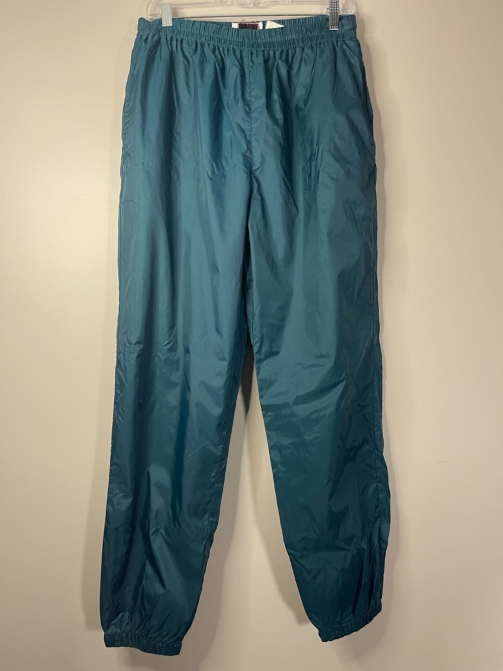 Bobbie Brooks Teal Drawstring Elastic-Waist Pants